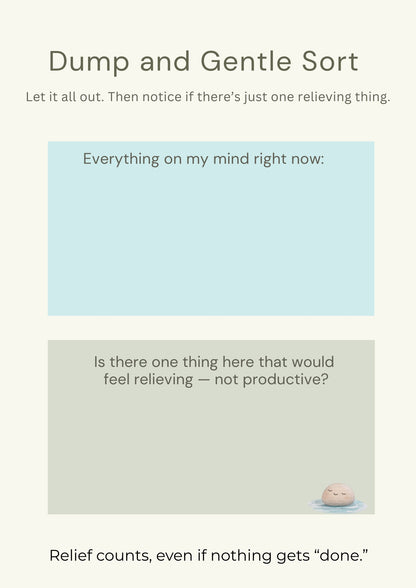 The Mom Brain Manager™ & Dopamine Menu Kit